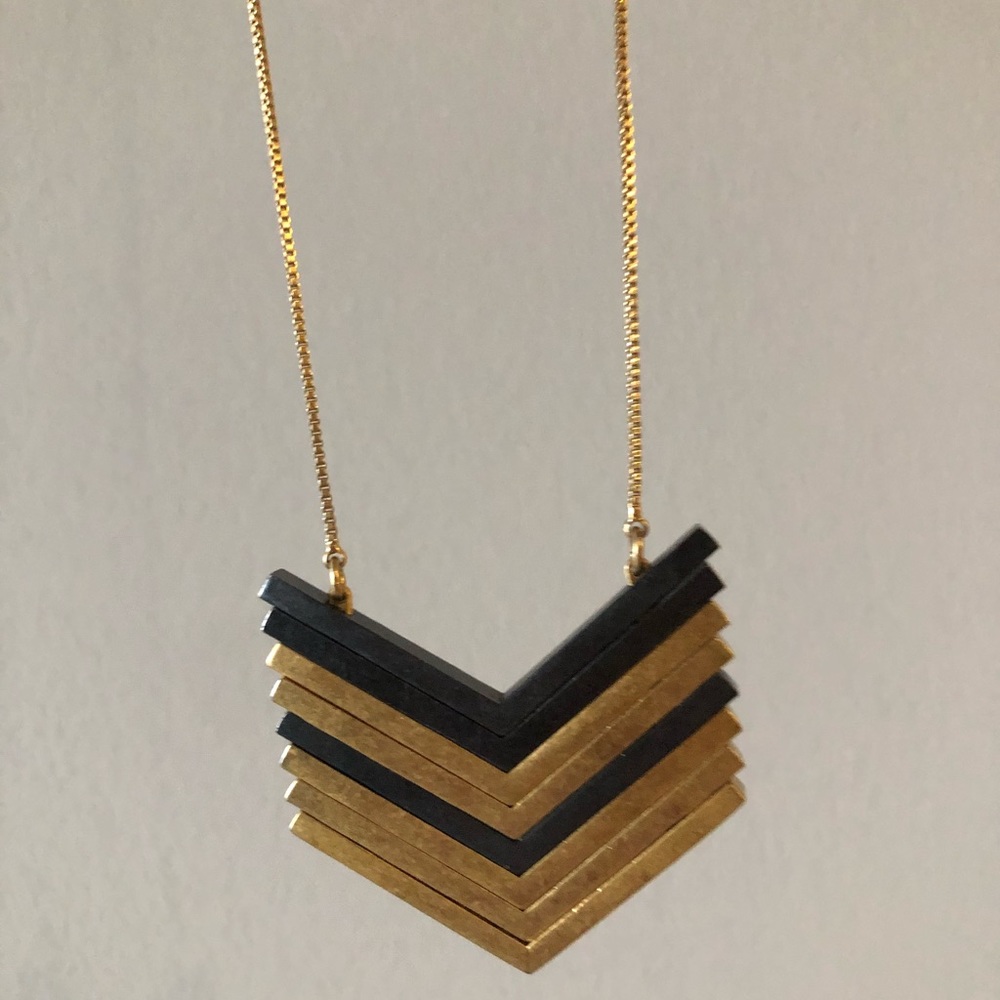 Madewell Arrowstack Necklace